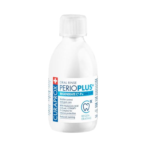 CURAPROX perio Plus+ Regenerate Mundspül.CHX 0,09% 200 ml