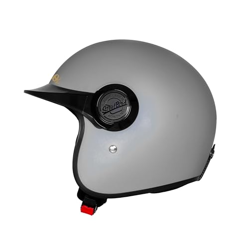 Image of Steelbird SBH 65 Retro 3.0 DOT and ISI Certified Open Face Helmet for Men and Women