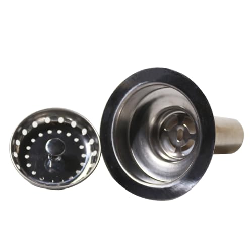 Kit colador para fregadero de cocina acero inoxidable miniatura 2