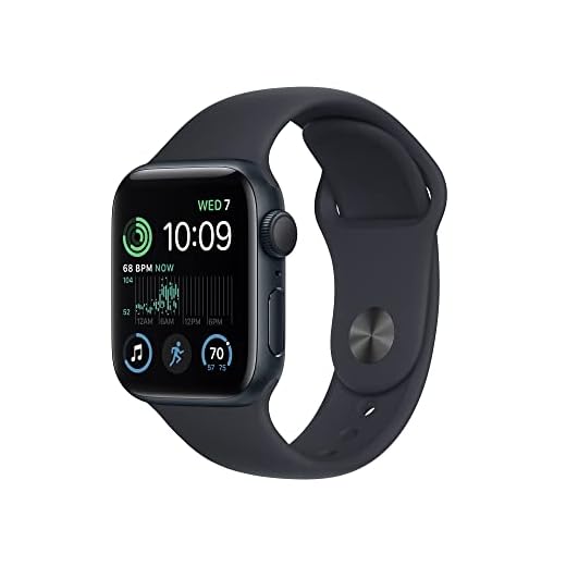 Apple Watch SE (2nd Gen)[GPS + Cellular 40 mm] Smart Watch w/Midnight Aluminium Case & Midnight Sport Band Fitness & Sleep Tracker, Crash Detection, Heart Rate Monitor, Retina Display,Water Resistant