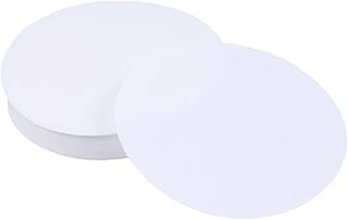 NUSITOU 200pcs White School Labs Accessories Medium Flow Diameter Cm Premium Qualitative Filter Circles Paper Laboratory Rate for
