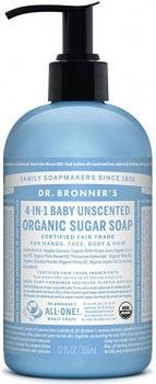 Dr Bronner'S | Pump Soap - Unscented | 1 x 355ml