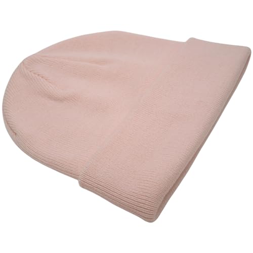 Image of 55cube Unisex Winter Beanie Hats Warm Thick Knit Cuffed Skullcaps