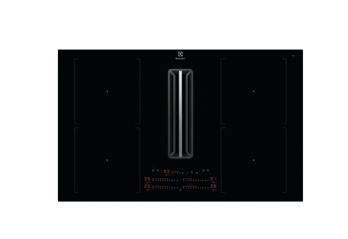Electrolux KCC84453CK Piano cottura a induzione con cappa integrata