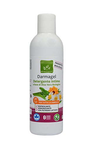 Benessence - Darmagel Detergente intimo a base di Aloe Vera Biologica - 250 ml