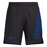 adidas Men's D4T Woven Kansas University Shorts, Black/Collegiate Royal/NCAA Kansas, Small/5