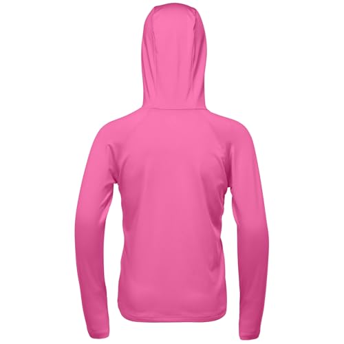 Image of Boys Rash Guard Swim Hoodie, Kids Long Sleeve Sun Fishing Shirts
