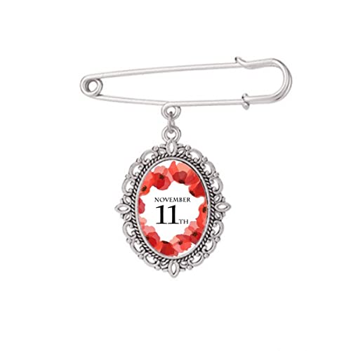 Broche guirlande de maïs Jour du Souvenir Royaume-Uni taille M broche