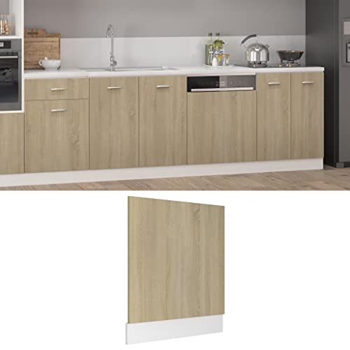 homiuse Geschirrspülerblende Sonoma-Eiche 59,5x3x67 cm Holz KüChenarbeitsplatte SpüLmaschine Teilintegriert Frontblende FüR GeschirrspüLer GeschirrspüLerfront Dekorplatte GeschirrspüLer Frontblende homiuse Geschirrspülerblende Sonoma-Eiche 59,5x3x67 cm Holz KüChenarbeitsplatte SpüLmaschine Teilintegriert Frontblende FüR GeschirrspüLer GeschirrspüLerfront Dekorplatte GeschirrspüLer Frontblende