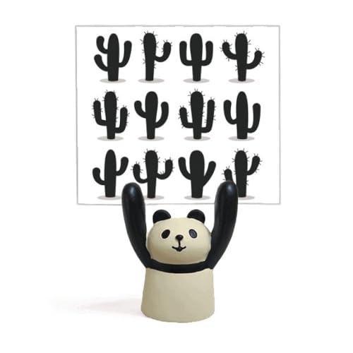 Support de support de dessin animé cactus contre la fatigue visuelle au bureau