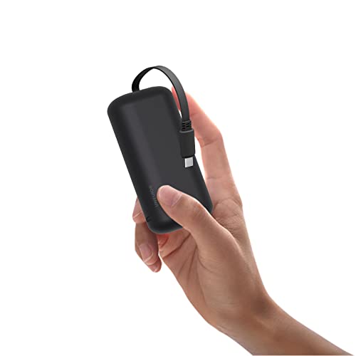 Uneuior Portable Charger With Built-In Usb-C Cable,10000Mah 18W Pd Fast Charging Power Bank.Ultra-Compact Battery Pack Compatible With Iphone 15,15 Plus,15 Pro,Samsung Galaxy S23,S22,S21,Moto,Lg thumb #5