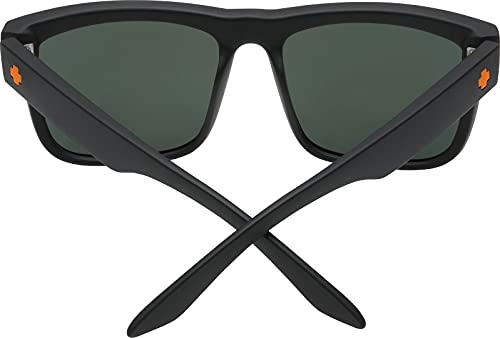 Image of Spy Optic Discord Dale Jr /Matte Black /Hd Plus Gray Green /Orange Spectra Mirror One Size