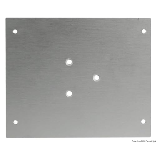 Plaque pour translateur OSCULATI dimensions de 680x560 mm pour stabiliser la direction