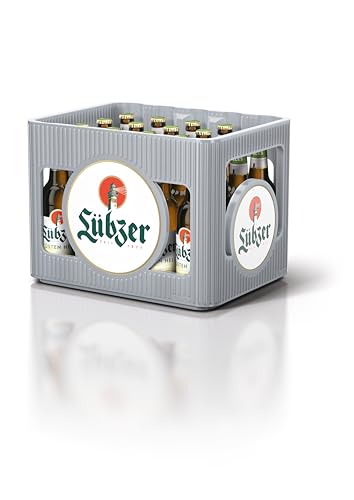 Lübzer Küsten Hell, Hellbier Kasten Mehrweg (20 x 0,5 L), Kasten Hellbier- Bier