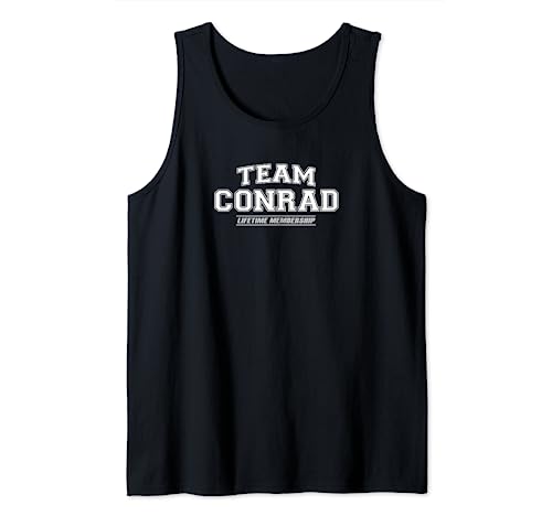 Equipo Conrad | Apellido familiar orgulloso, regalo de apellido Camiseta sin Mangas