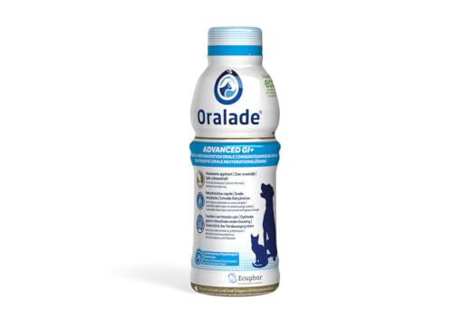 Oralade Advance GI + Oral Rehydration Support | 6 x 500 ml | Flüssiges Diät-Ergänzungsfuttermittel für Hunde und Katzen | Für die mikroenterale Ernährung