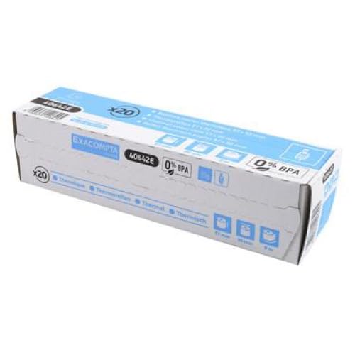 Lot de 120 Bobine papier thermique pour TPE - larg. 57mm / diam. 30mm