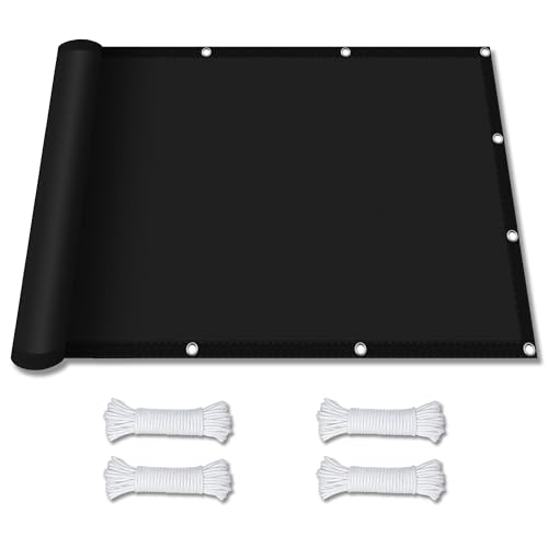 Sonnensegel Sonnenschutz Windschutz 0.9 x 1.2 m Sichtschutz UV Schutz...