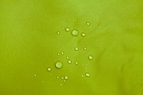 AllTissus Tissu Toile Imperméable Légère Vert Anis -Au Mètre