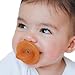 Ecopacifier Natural Rubber Pacifier Round 0-6m (1pk)