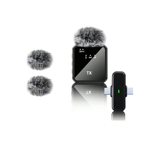 Image of SOOPII Wireless Microphone for Mobile & Android | Lavalier Bluetooth Mic with Type-C Receiver | Noise Cancelling, Hands-Free Collar Mic for YouTube, Vlogging, Interviews, Reels & Live Streaming