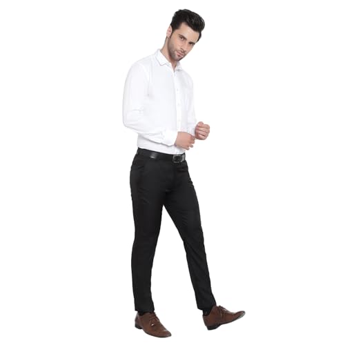 Image of SUCHEH Men's Reguler Fit Polycotton Trouser Pant's Formal Trouser Casual Trouser Pants