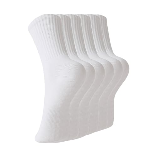 Image of BONANGEL Pilates Socks with Grips for Women, 3 Pairs Womens Grippy Yoga Ballet Barre Hospital Gym Athletic Socks