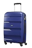 American Tourister BON AIR - Spinner M, Valigia, 66 cm, 57.5L, Blu (Midnight Navy)
