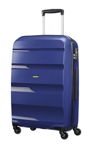 American Tourister Bon AIR - Spinner M, Valise, 66 cm, 57.5L, Bleu (Midnight Navy)