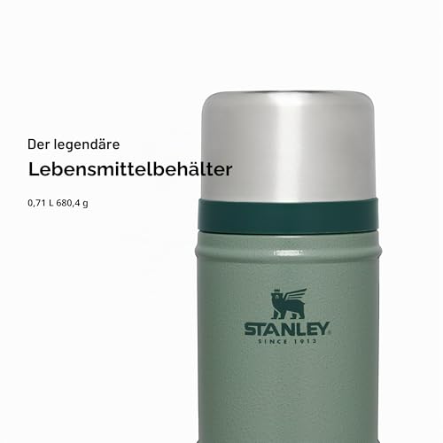 STANLEY 1913 Classic Legendary Food Jar 0.7L - Hammertone Green – Ansicht 3