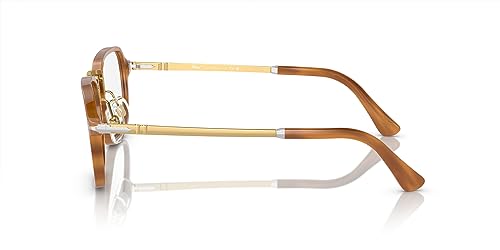 Image of Persol mens Po3331v Rectangular Prescription Eyewear Frames