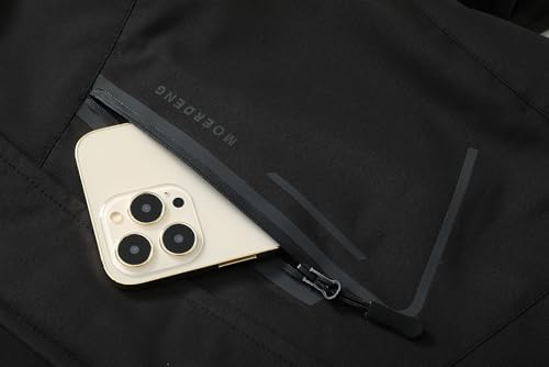 Image of MOERDENG Women's Waterproof Ski Jacket Warm Winter Coat Hooded Snowboarding Jacket Snow Coat