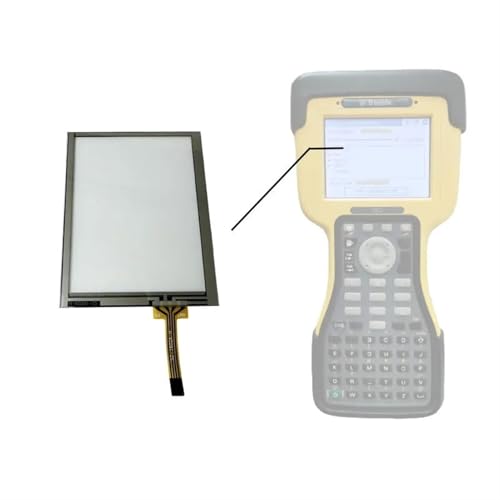 ZHANGGH Data Collector Touchscreen for Trimble TSC2 Touch Screen Full LCD Screen Display Panel with Digitizer Lens AMT98636 98636 N