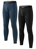 Pantalones Térmicos Hombre Calzoncillos Largos Ropa Interior Térmica 0 °C a 10°C Mezcla de Viscosa, poliacrílico y algodón Cálidos Evacuan la Humedad Invierno Esquí
