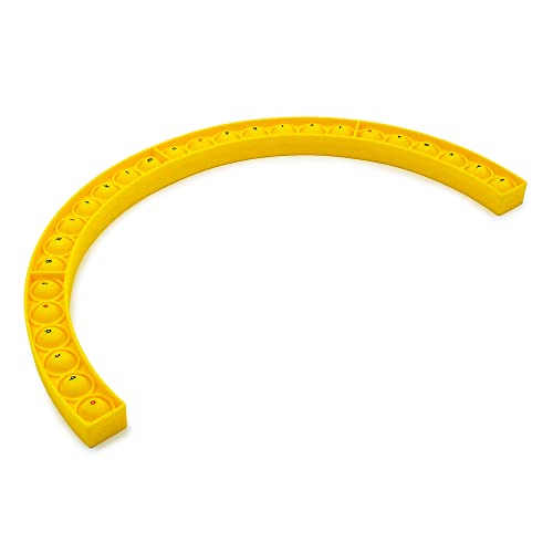 Image of Junior Learning Alphabet Arc Bubble Board, Double-Sided, Ages 4-7, Letter Recognition, K-2