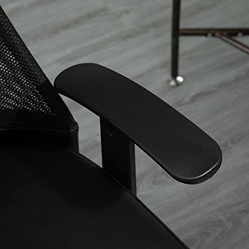 HOMCOM Sedia da Ufficio Poltrona Ergonomica