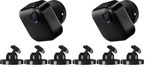 Image of Blink Outdoor Camera Mount, 360 Degree Adjustable Wall Mount Bracket, Compatible with Blink Mini, Blink 4th and 3rd Gen Outdoor Camera, 6 Pack, Black