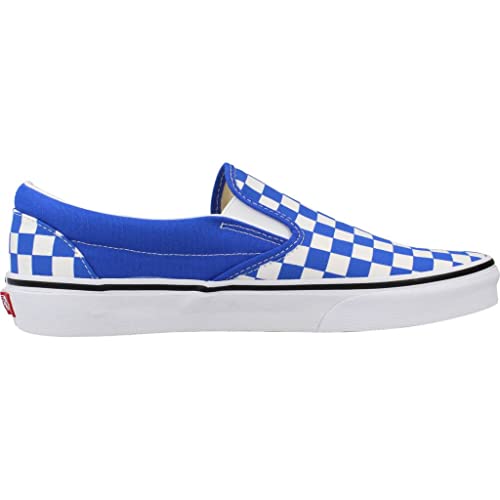 Vans Vans - Unisex Classic Slip-On Shoes, Color Tri-Tone Dazzling Blue, Size: 5.5 M US Mens / 7 M US Womens