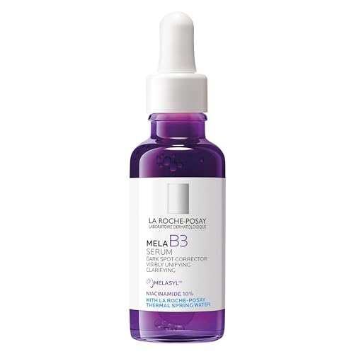 La Roche-Posay Mela B3 Serum, Dark Spot Corrector With Anti-Aging Melasyl + 10% Niacinamide, Discoloration Correcting Serum for Sun Spots, Age Spots & Post-Acne Marks, Long-Lasting Results, 30ML
