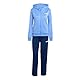 adidas Damen ESSENTIALS LINEAR TRACKSUIT, Blue Fusion, L