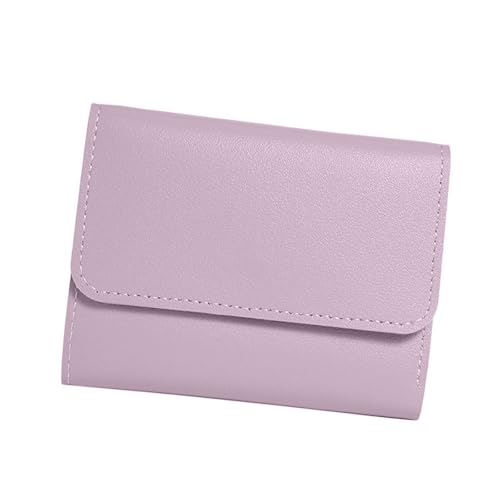 Minimalists Women's Short Wallet with Multiple Card Slots Cash Coin Organizers PU Leather Ladies Pocket Small