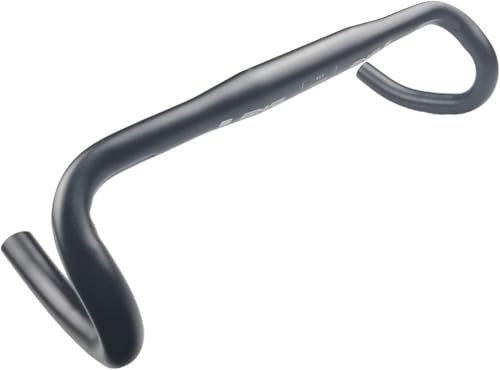 BNVB Road Bike Drop Bar Aluminum Alloy Fixed Gear Bike Bent Bar, Road Bicycle Bent Handlebar 31.8/25.4mm Clamp Diameter. (31.8mm Clamp, 380mm)