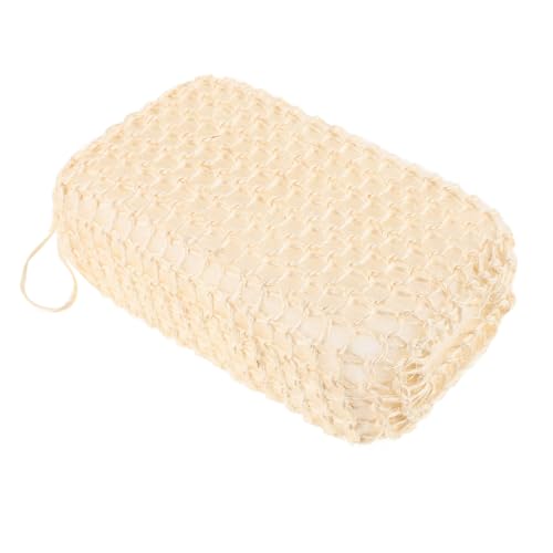 OUNONA Esponja Exfoliante Corporal Sisal Natural para Ducha Eliminación de Células Muertas Suave y para Cuidado Adulta