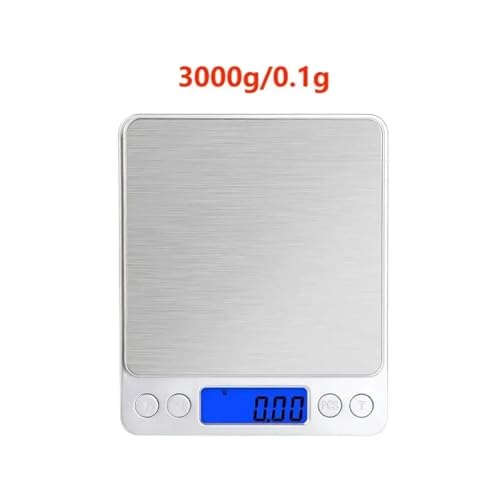 Báscula digital portátil 0.01g/0.1g para cocina y joyería miniatura 2