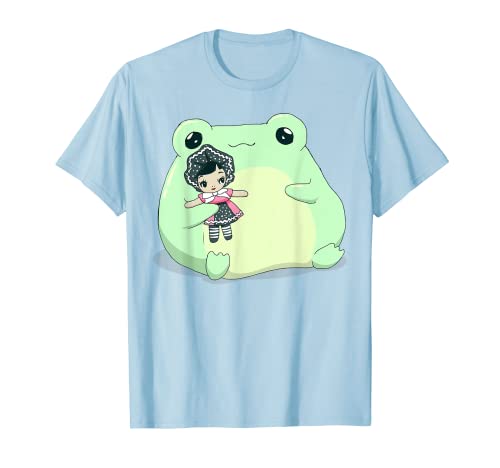 Angura Kei Dark Japanese Aesthetic Kawaii Frog Japanese Doll T-Shirt