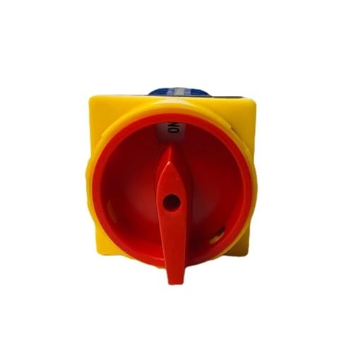Interrupteur à cames 6 pôles cadenassable avec bouton d'arrêt LW26GS - 6