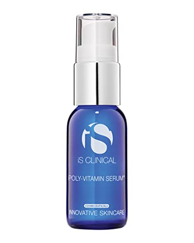 iS CLINICAL Poly-Vitamin Serum; Hydrating Serum containing Niacinamide, Hyaluronic Acid, and Retinol Serum for Face