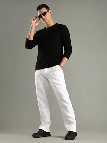 Image of Thomas Scott Men's Relaxed Fit Cotton Chino Trousers
