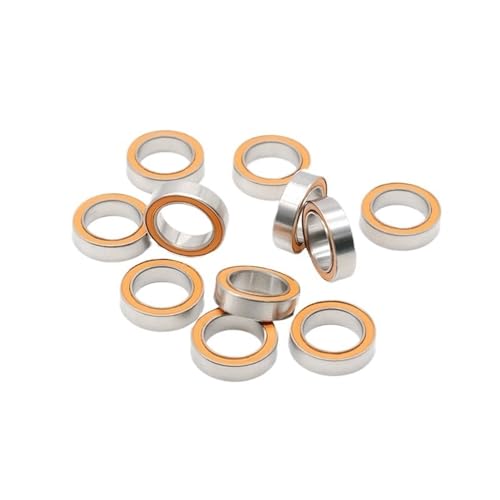 Roulements en céramique hybrides S6700 de précision supérieure ABEC-7 6pcs