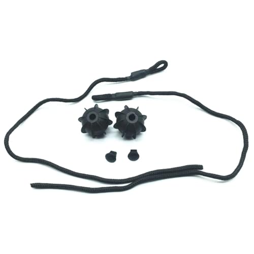 Compatible With Rabbit 2006 2007 2008 2009 車用リアパーセルシェルフストリング固定コード パーセルラゲッジシェルフロードカバーストリングコード 1K6863447A と互換性あり 車用荷物棚ストリング